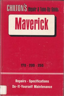 Chilton's repair and tune-up guide for the Maverick