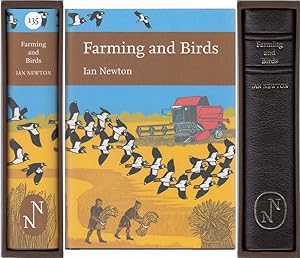 Seller image for FARMING AND BIRDS. By Ian Newton. Collins New Naturalist Library No. 135. De Luxe Leather-bound Limited Edition. for sale by Coch-y-Bonddu Books Ltd