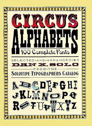 Seller image for Circus Alphabets : 100 Complete Fonts for sale by GreatBookPrices