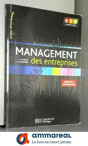 Image du vendeur pour Management des entreprises BTS 1e anne mis en vente par Ammareal