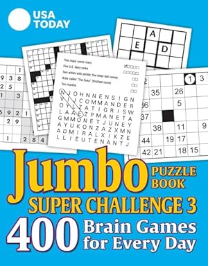 Seller image for USA Today Jumbo Puzzle Book Super Challenge 3 for sale by GreatBookPrices