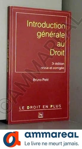 Image du vendeur pour Introduction gnrale au droit mis en vente par Ammareal