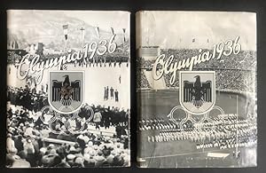 Die Olympischen Spiele 1936 in Berlin und Garmisch-Partenkirchen. [Komplett]. Herausgegeben vom C...