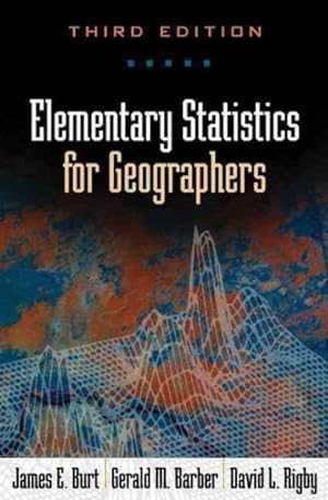 Seller image for Elementary Statistics for Geographers for sale by GreatBookPrices