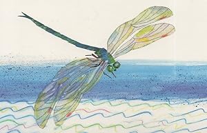 Immagine del venditore per The Very Quiet Cricket Eric Carle Book Postcard venduto da Postcard Finder