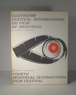 Quatrième Festival International du Film de Montréal, du 2 au 11 août 1963. Fourth Montreal Inter...
