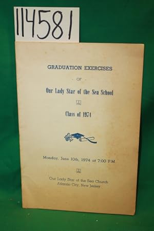 Seller image for 1974 Our Lady Star of the Sea Graduation Excercises Class of 1974 for sale by Princeton Antiques Bookshop