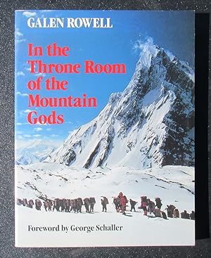 Seller image for IN THE THRONE ROOM OF THE MOUNTAIN GODS -- 1986 large format paperback for sale by JP MOUNTAIN BOOKS