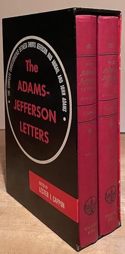 The Adams-Jefferson Letters by Lester J. Cappon The Adams-Jefferson Letters by Lester J. Cappon