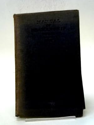 Seller image for Manual of Seamanship 1937 Volume One for sale by World of Rare Books