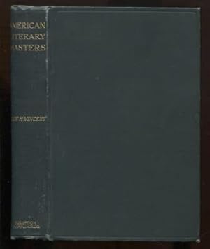 Seller image for American Literary Masters for sale by E Ridge Fine Books