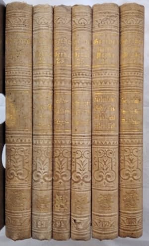 Konvolut von 6 Bänden [6 Bücher] Goethes sämtliche Werke in sechsundreißig Bänden