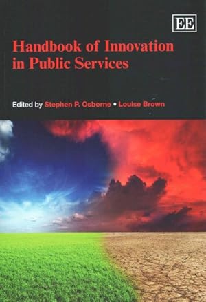 Image du vendeur pour Handbook of Innovation in Public Services mis en vente par GreatBookPricesUK