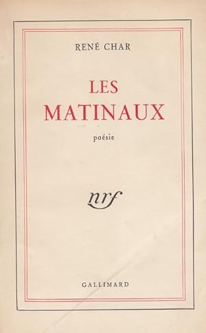 Seller image for LES MATINAUX for sale by Le Petit Livraire