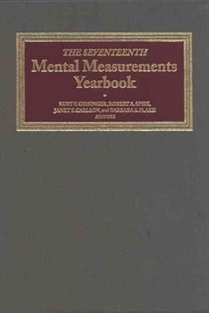 Immagine del venditore per Seventeenth Mental Measurements Yearbook venduto da GreatBookPricesUK