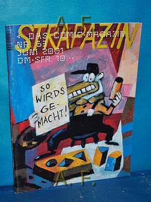 Bild des Verkufers fr Strapazin Nummer 63, Juni 2001 : Das Comic Magazin. zum Verkauf von Antiquarische Fundgrube e.U.