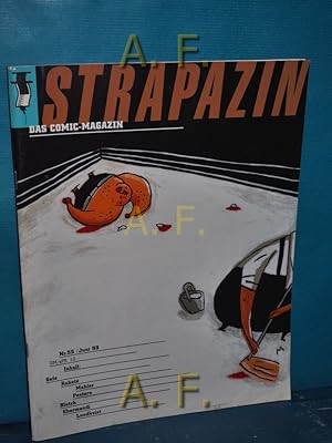Bild des Verkufers fr Strapazin Nummer 55 , Juni 1999 : Das Comic Magazin. zum Verkauf von Antiquarische Fundgrube e.U.