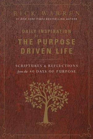 Imagen del vendedor de Daily Inspiration for the Purpose Driven Life : Scriptures & Reflections from the 40 Days of Purpose a la venta por GreatBookPrices