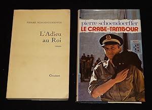 Image du vendeur pour Lot de 2 ouvrages de Pierre Schoendoerffer : L'Adieu au Roi - Le Crabe-tambour (2 volumes) mis en vente par Abraxas-libris