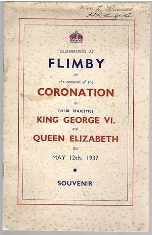 Flimby King George VI & Queen Elizabeth Coronation Souvenir (1937)