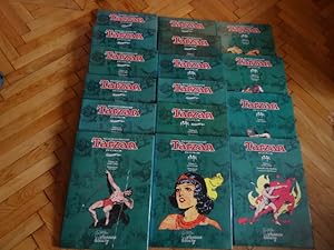 Seller image for Tarzan in Color - 16 Volumes. Volume 1 to 15 and 15 B - 1931 - 1947. for sale by Antiquariat Buchseite