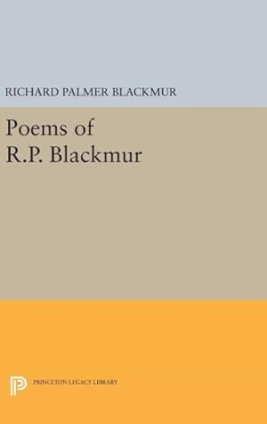 Bild des Verkufers fr Poems of R.p. Blackmur zum Verkauf von GreatBookPrices