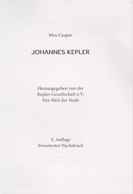 Bild des Verkufers fr Johannes Kepler zum Verkauf von PRIMOBUCH