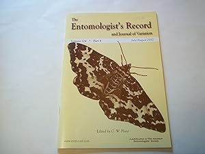 Seller image for The Entomologist's Record and Journal of Variation. Volume 124 part 4 July/August 2012 for sale by Carmarthenshire Rare Books