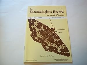 Seller image for The Entomologist's Record and Journal of Variation. Volume 124 part 5 September/October 2012 for sale by Carmarthenshire Rare Books