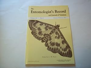 Seller image for The Entomologist's Record and Journal of Variation. Volume 123 part 1 January/February 2011 for sale by Carmarthenshire Rare Books