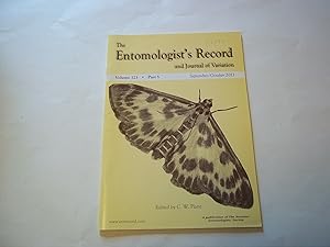 Seller image for The Entomologist's Record and Journal of Variation. Volume 123 part 5 September/October 2011 for sale by Carmarthenshire Rare Books