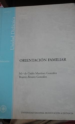 Imagen del vendedor de ORIENTACIN FAMILIAR (Madrid, 2002) a la venta por Multilibro