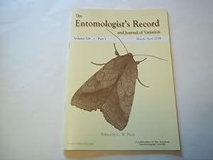 Seller image for The Entomologist's Record and Journal of Variation. Volume 126 part 2 March/April 2014 for sale by Carmarthenshire Rare Books