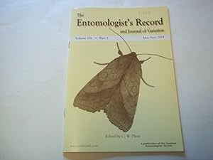 Seller image for The Entomologist's Record and Journal of Variation. Volume 126 part 3 May/June 2014 for sale by Carmarthenshire Rare Books