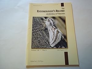 Seller image for The Entomologist's Record and Journal of Variation. Volume 128 part 4 July/August 2016 for sale by Carmarthenshire Rare Books