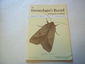 Seller image for The Entomologist's Record and Journal of Variation. Volume 126 part 4 July/August 2014 for sale by Carmarthenshire Rare Books