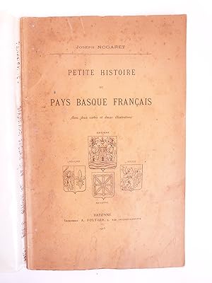 Seller image for Petite histoire du Pays Basque franais for sale by Librairie KOEGUI