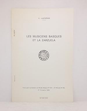 Imagen del vendedor de Les musiciens basques et la zarzuela a la venta por Librairie KOEGUI