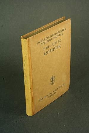 Seller image for Aesthetik. for sale by Steven Wolfe Books