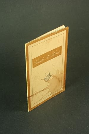 Bild des Verkufers fr Guide to Siena. zum Verkauf von Steven Wolfe Books