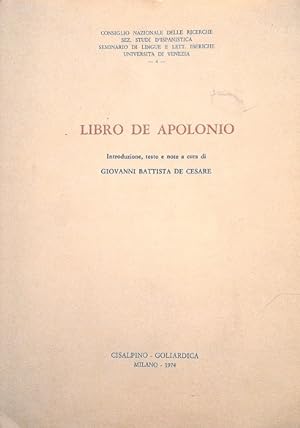 Libro de Apolonio.