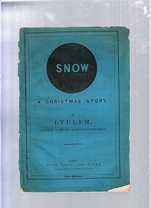 Bild des Verkufers fr Snow: A Christmas Story; ` zum Verkauf von Old Book Shop of Bordentown (ABAA, ILAB)