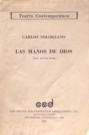 Seller image for Las manos de dios: Auto en tres actos. for sale by Girol Books Inc.