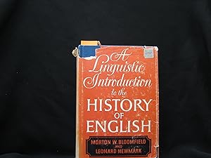 Seller image for A Linguistic Introduction To The History Of English for sale by George Strange's Bookmart