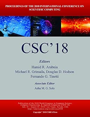 Image du vendeur pour Scientific Computing (The 2018 WorldComp International Conference Proceedings) mis en vente par WeBuyBooks