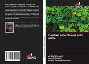 Seller image for Funzione delle vitamine nelle piante for sale by AHA-BUCH GmbH