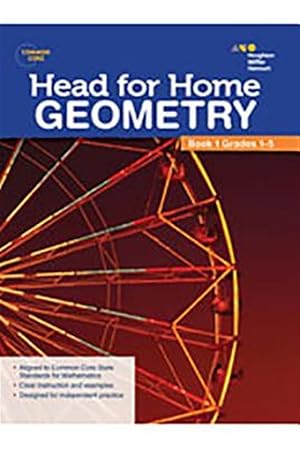 Imagen del vendedor de Head for Home Math Skills: Geometry, Book 1 a la venta por GreatBookPricesUK