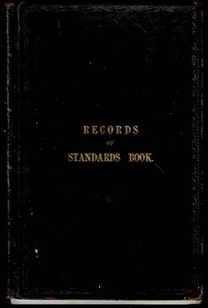 Weights and Measures Office Records of Standards Book: Two Volumes 1917-1937, 1938-1974