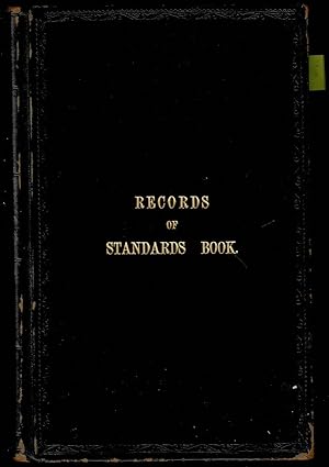 Weights and Measures Office Records of Standards Book: Two Volumes 1909-1925, 1925-1958