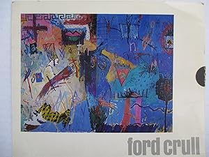 Immagine del venditore per Ford Crull Paintings And Vox Populi 1985 Exhibition invite postcard venduto da ANARTIST